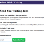 Is Freedom With Writing a Scam? Important review facts!
