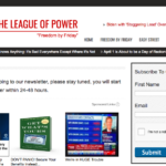 league of power newsletter subscriptions