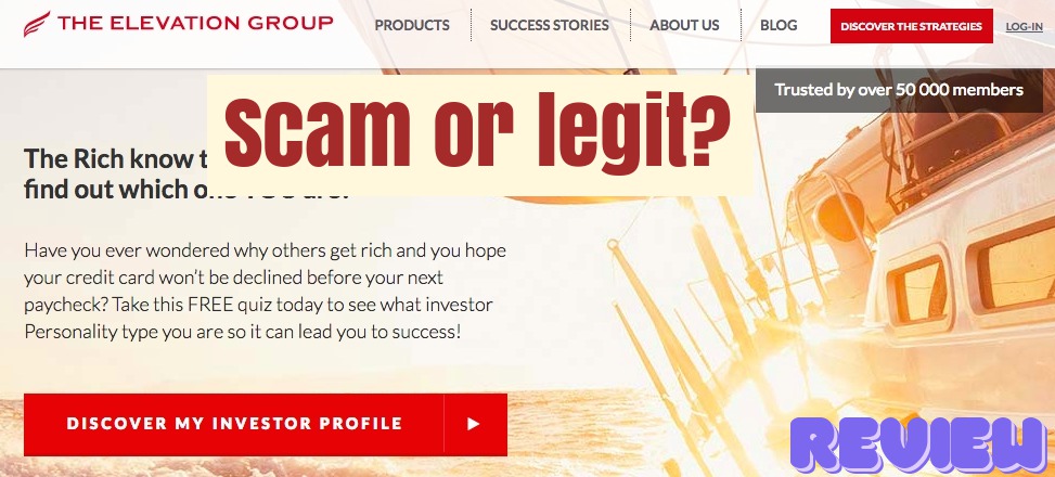 Is The Elevation Group a Scam? In-depth review reveal all