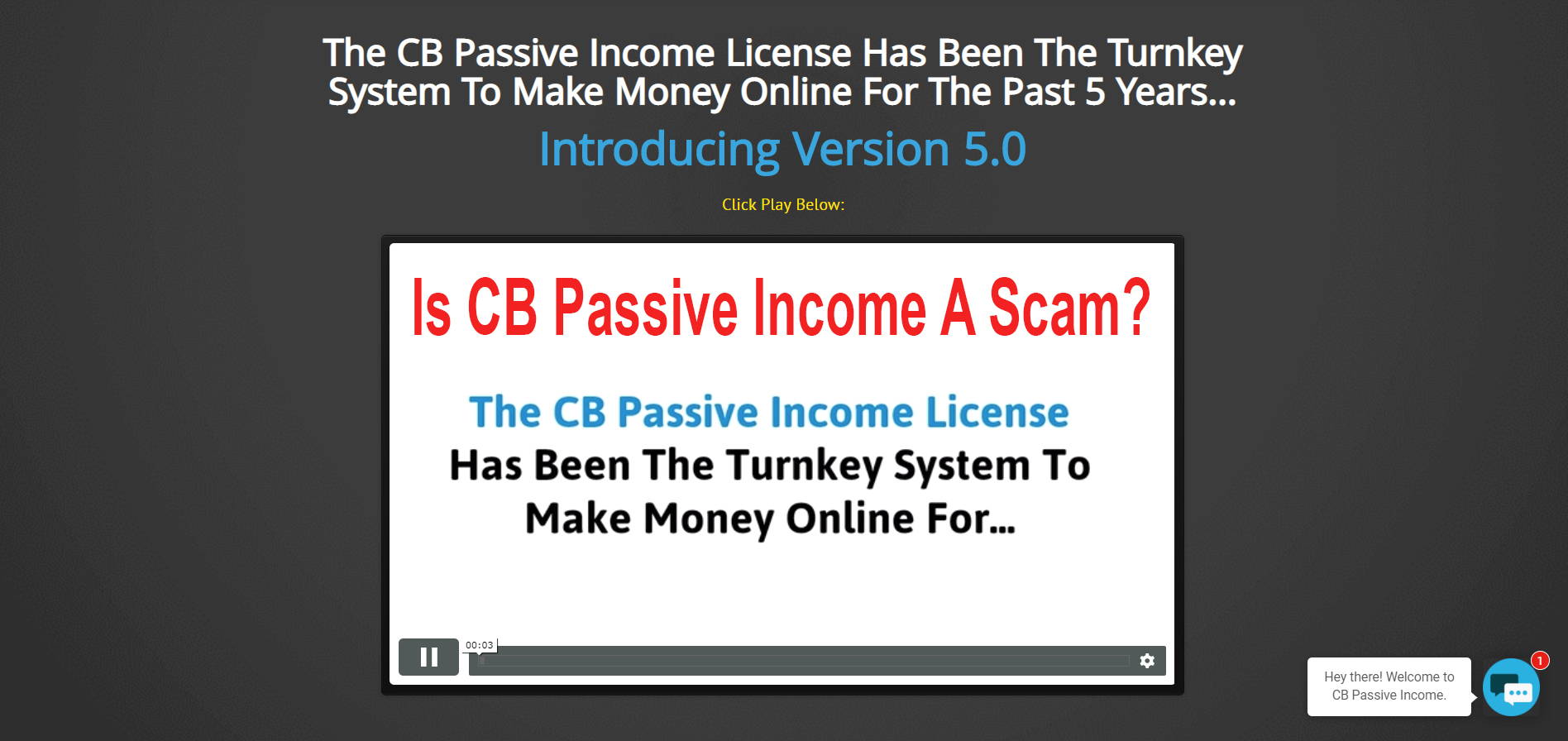 Is CB Passive Income A Scam?