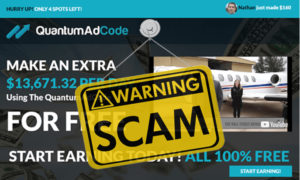 is quantum ad code scam
