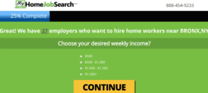 My Home Job Search Registration Process