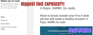 Is Wake Up to Cash a Scam? Biggest Lied Exposed?!!