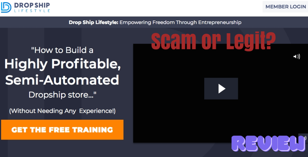 Is Dropship Lifestyle a Scam? The Most Important Review facts!