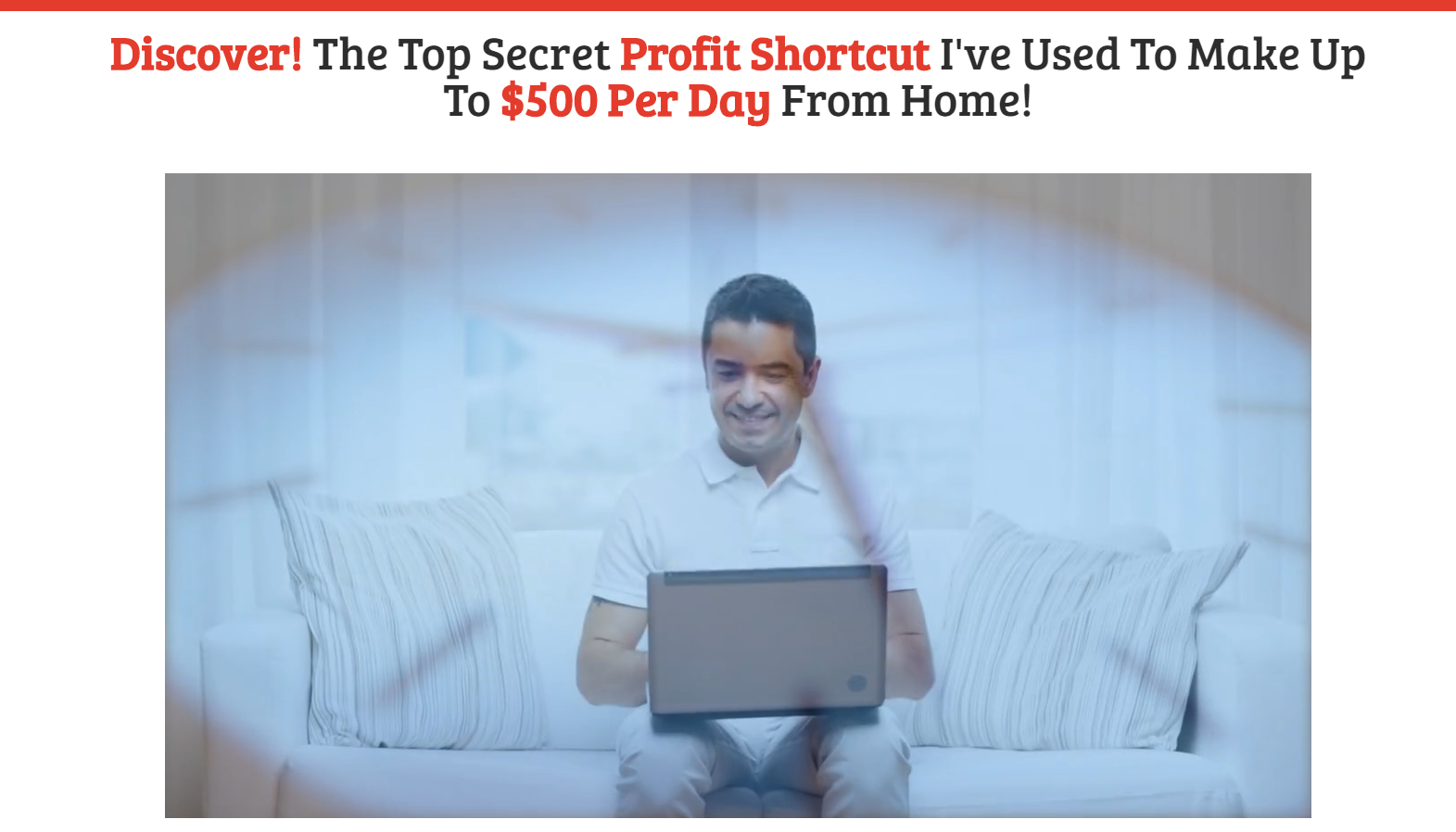 the profit shortcut page