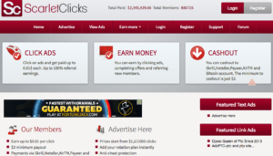 Scarlet Clicks Home Page